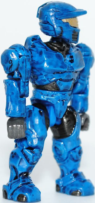 Comparison of the different old articulatio blue Spartan IIs