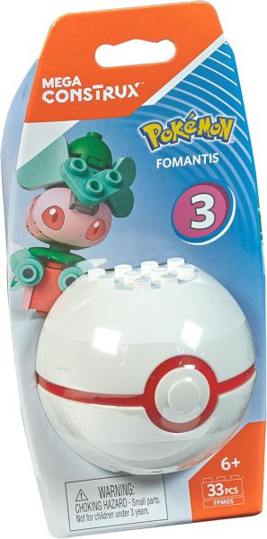 This article contains PDF instructions and detailed information about the 2017 Mega Construx Pokémon set Fomantis (FPM05).  