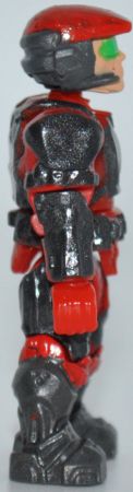UNSC Marine v3 (red) from the 2011 Mega Bloks Halo Versus set 96961 Red Team: Combat Unit
