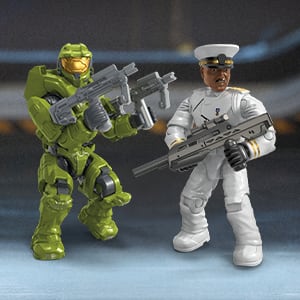 The Master Chief and Sgt Johnson stand their ground as a looming threat emerges.
