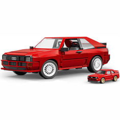 This article offers an in-depth overview and the PDF instruction manual for the '84 Audi Sport Quattro (JLK39), introduced by Mattel Brick Shop / Hot Wheels as part of the fall 2026 collection of buildable car sets.