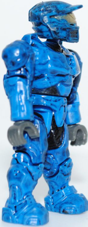 Comparison of the different old articulatio blue Spartan IIs