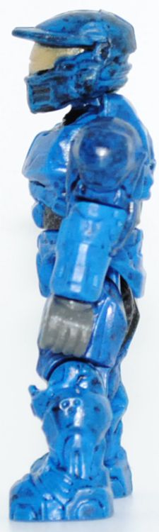 Mega Halo: Spartan II in blue Mark IV armor.