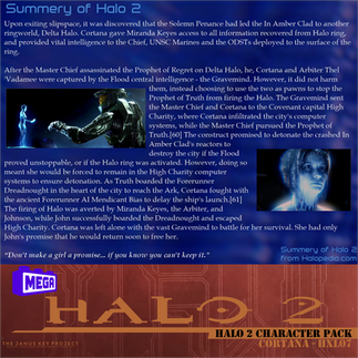 Cortana -  Halo 2 Character Pack
