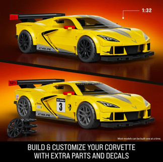 This article offers an in-depth overview and the PDF instruction manual for the ‘20 Corvette C8.R (JKR19), introduced by Mattel Brick Shop / Hot Wheels as part of the fall 2026 collection of buildable car sets.