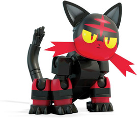 Litten v1 from the 2018 Mega Construx Litten vs Popplio set FFY81.