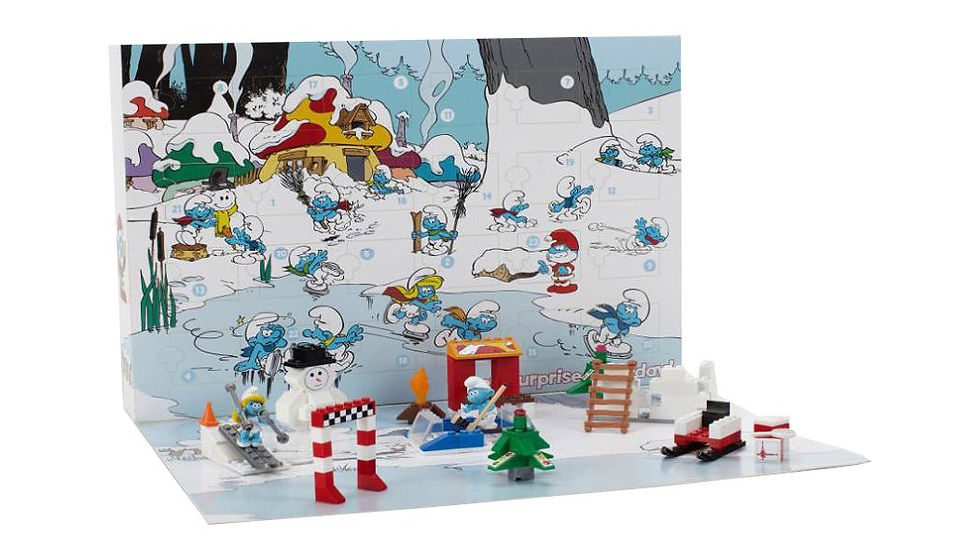 This article contains detailed information about Mega Bloks 2012 Smurfs Advent Calendar ((10716).