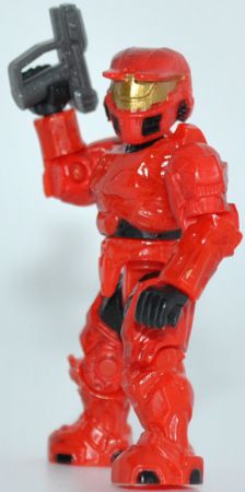 Red Mark II Spartan from the 2011 Mega Bloks Halo Versus set 96961 Red Team: Combat Unit