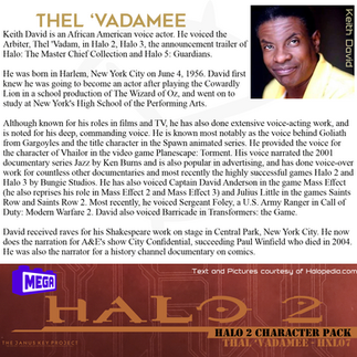 Thel 'Vadamee: Halo 2 Character Pack