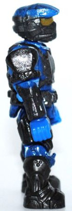 Blue UNSC Marine included in the Mega Bloks halo set 96962 Blue Team Combat Unit