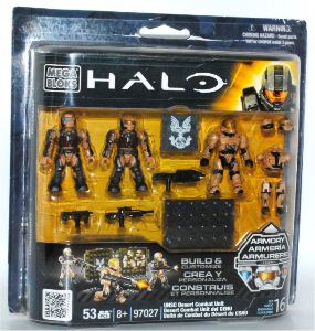 Mega Bloks Desert Combat Unit set 97027