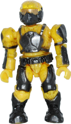 UNSC Yellow Marine v1 Mega Halo 2 Character Pack