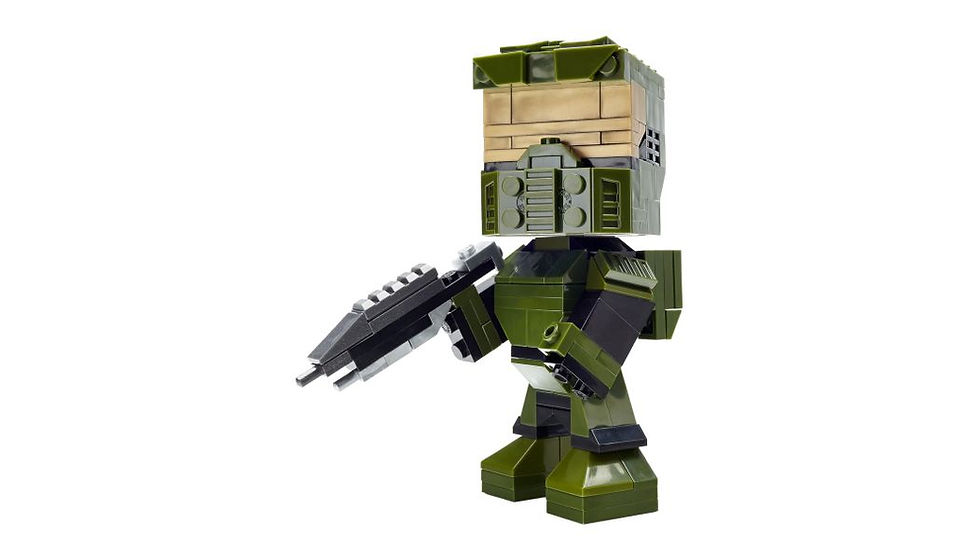 This article contains PDF instructions and detailed information on the Mega Bloks / Mega Construx Kubros Master Chief buildable figure (DPH88) from Halo.