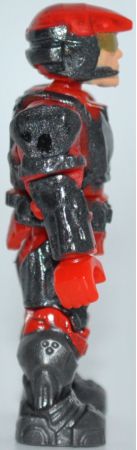 UNSC Marine v3 (red) from the Mega Bloks 2011 Halo set 96961 Red Team Combat Unit