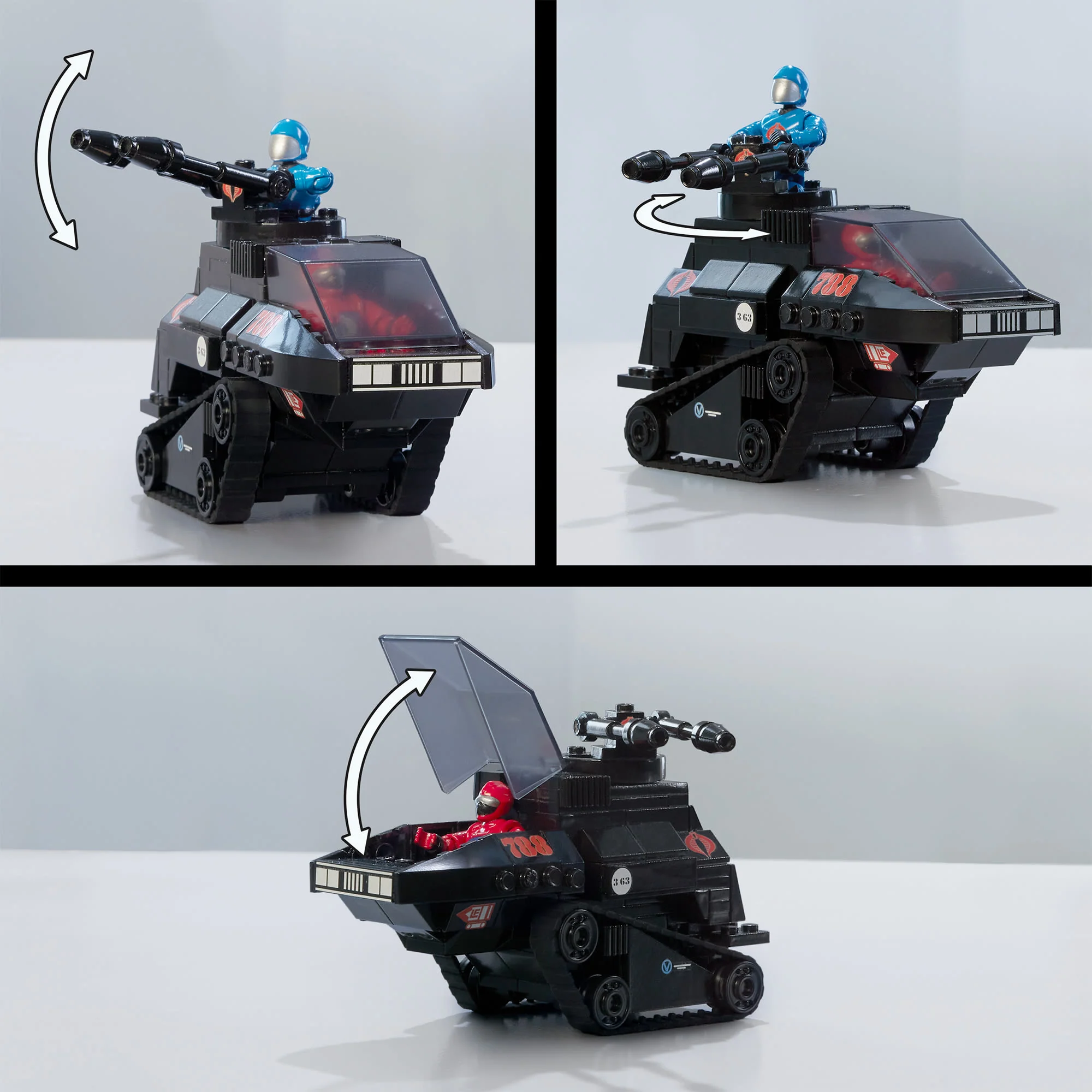Mega Construx and Hasbro have teamed up to bring you set HYL43 Skystriker vs HISS 