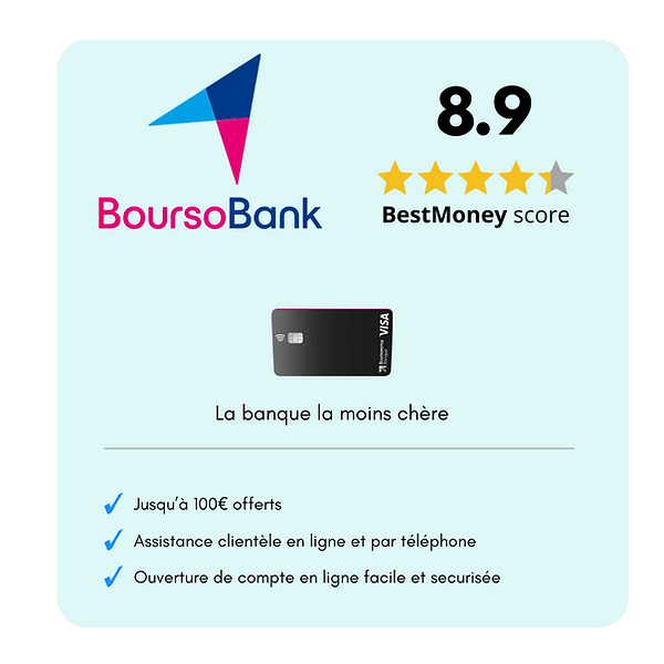 Information de la banque BoursoBank