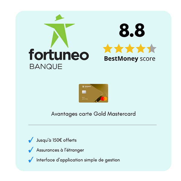 Information de la banque Fortuneo