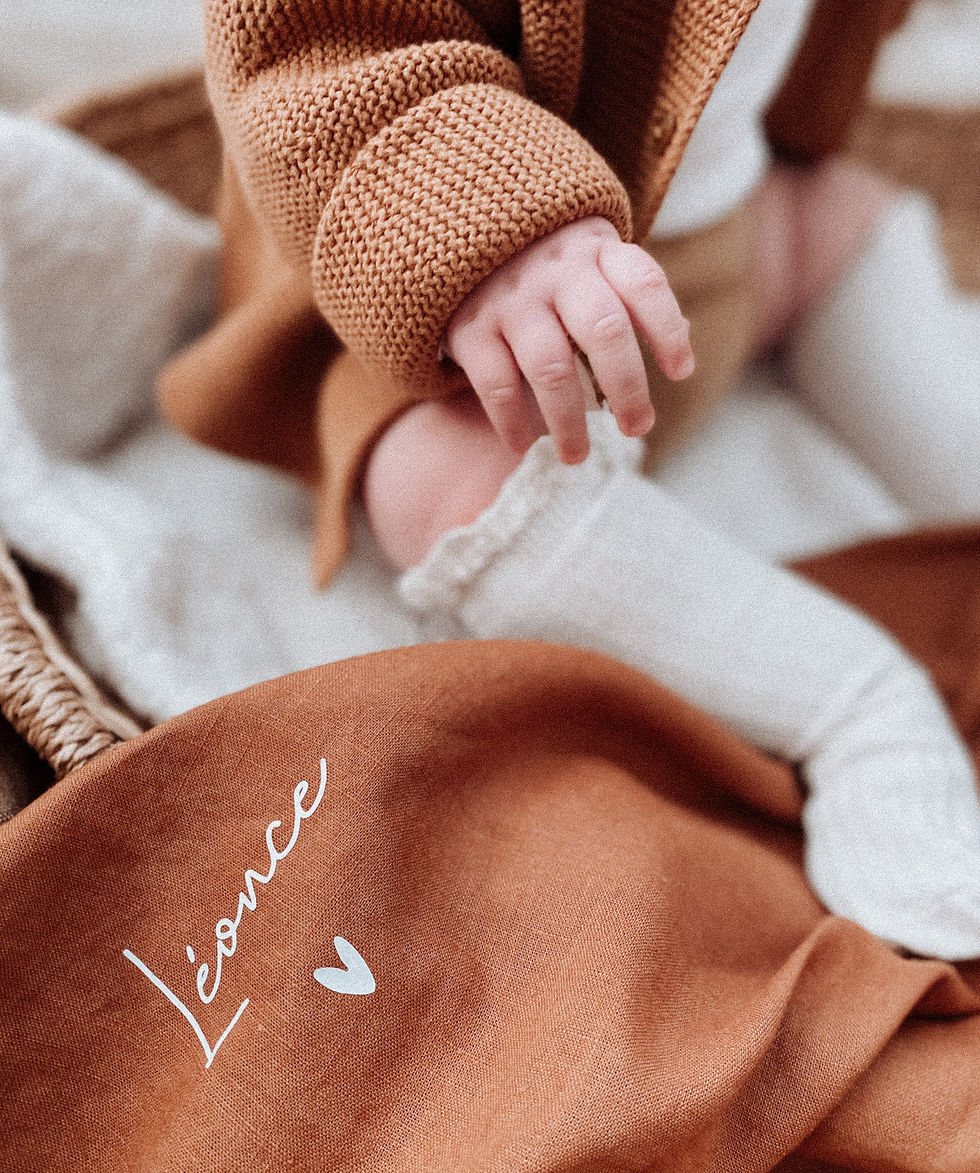 Miniature : Maxi Lange En Lin - Caramel