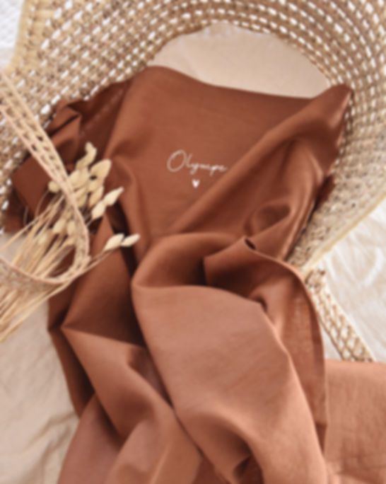 Maxi Lange En Lin - Caramel