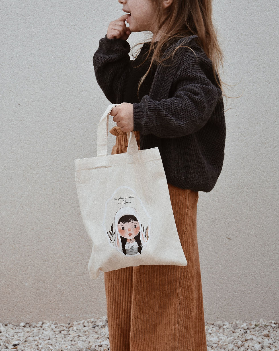 Miniature : Tote Bag de Pâques - Petite Fille