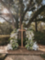 2x Arches with large hydrangeas, cala lily, roses, and orchids