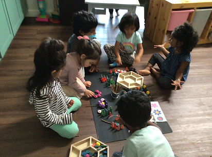 Working with open ended materials