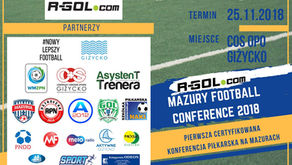 R-GOL MAZURY FOOTBALL CONFERENCE 2018 Giżycko