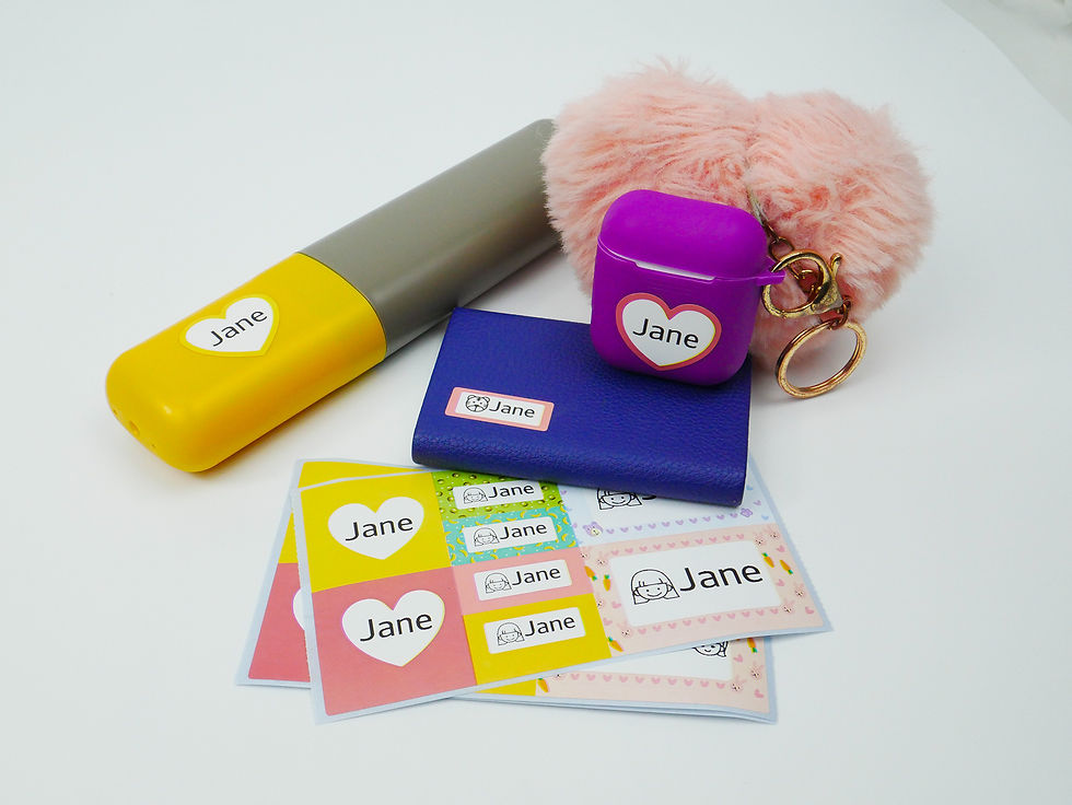 #Name sticker