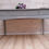 Thumbnail: Stag dressing/hall table in grey with lace decals on drawer