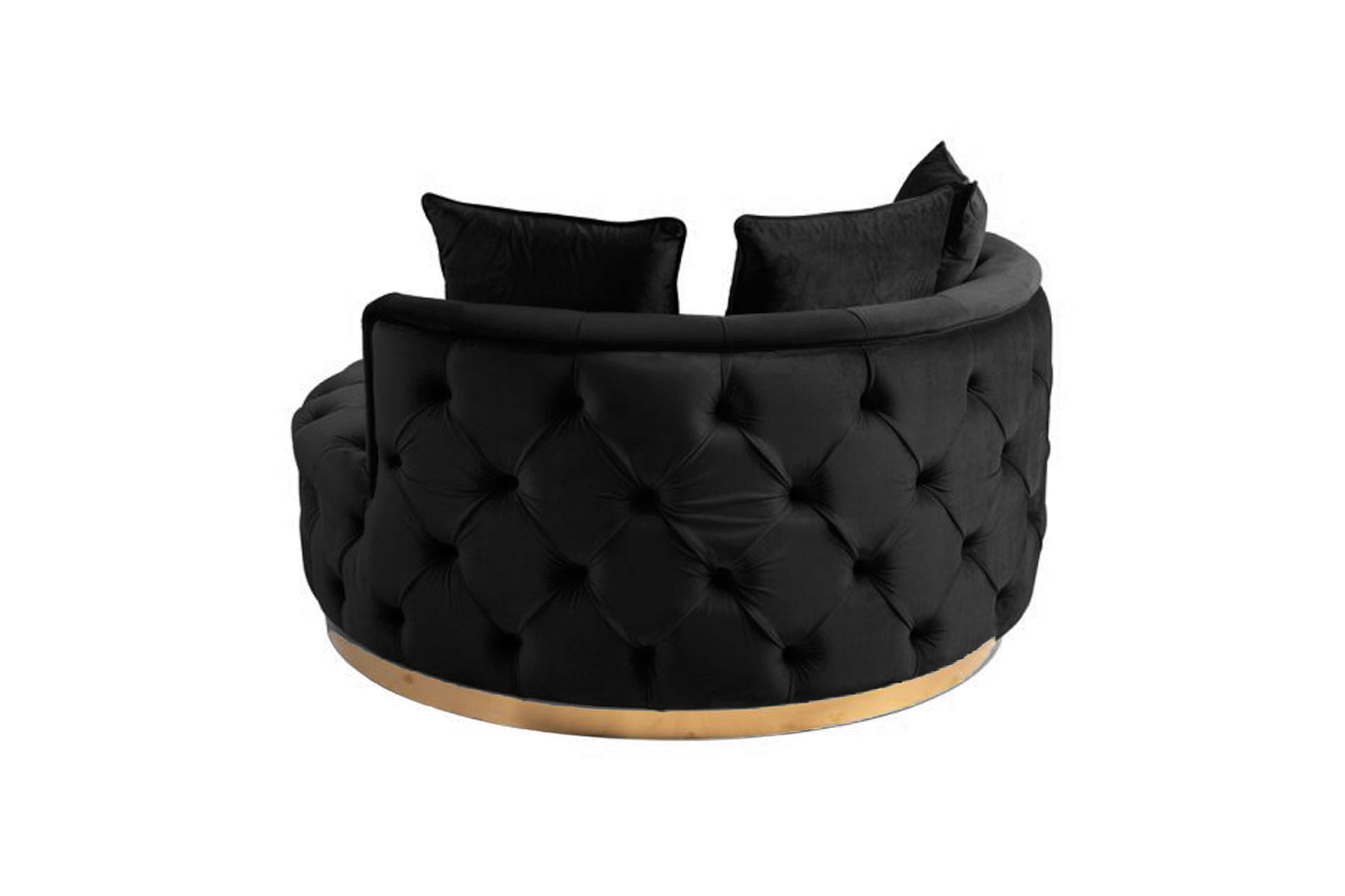 Royal Kapitoneli Berjer Siyah-Gold
