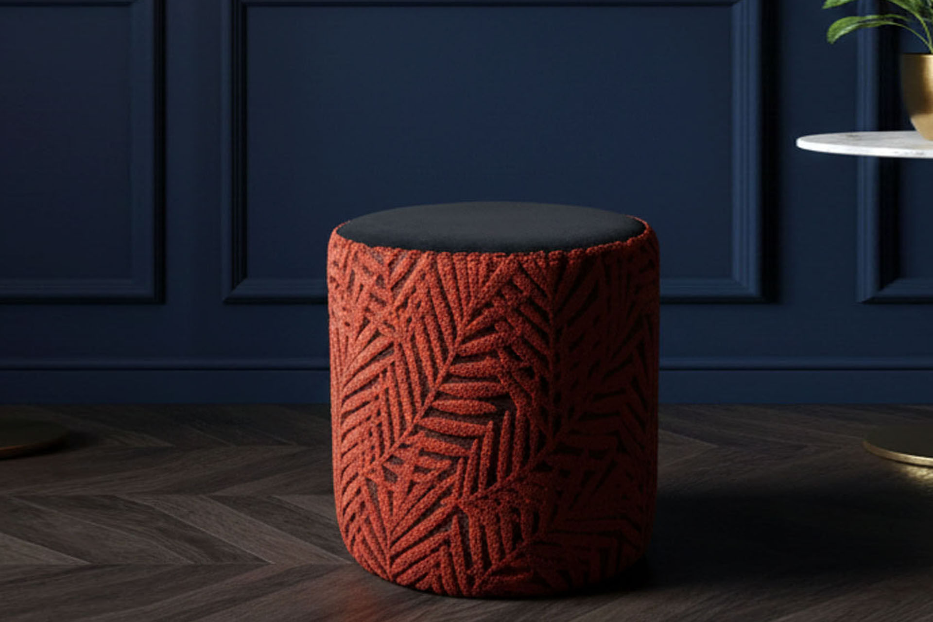 Visto Dekoratif Puf Kiremit