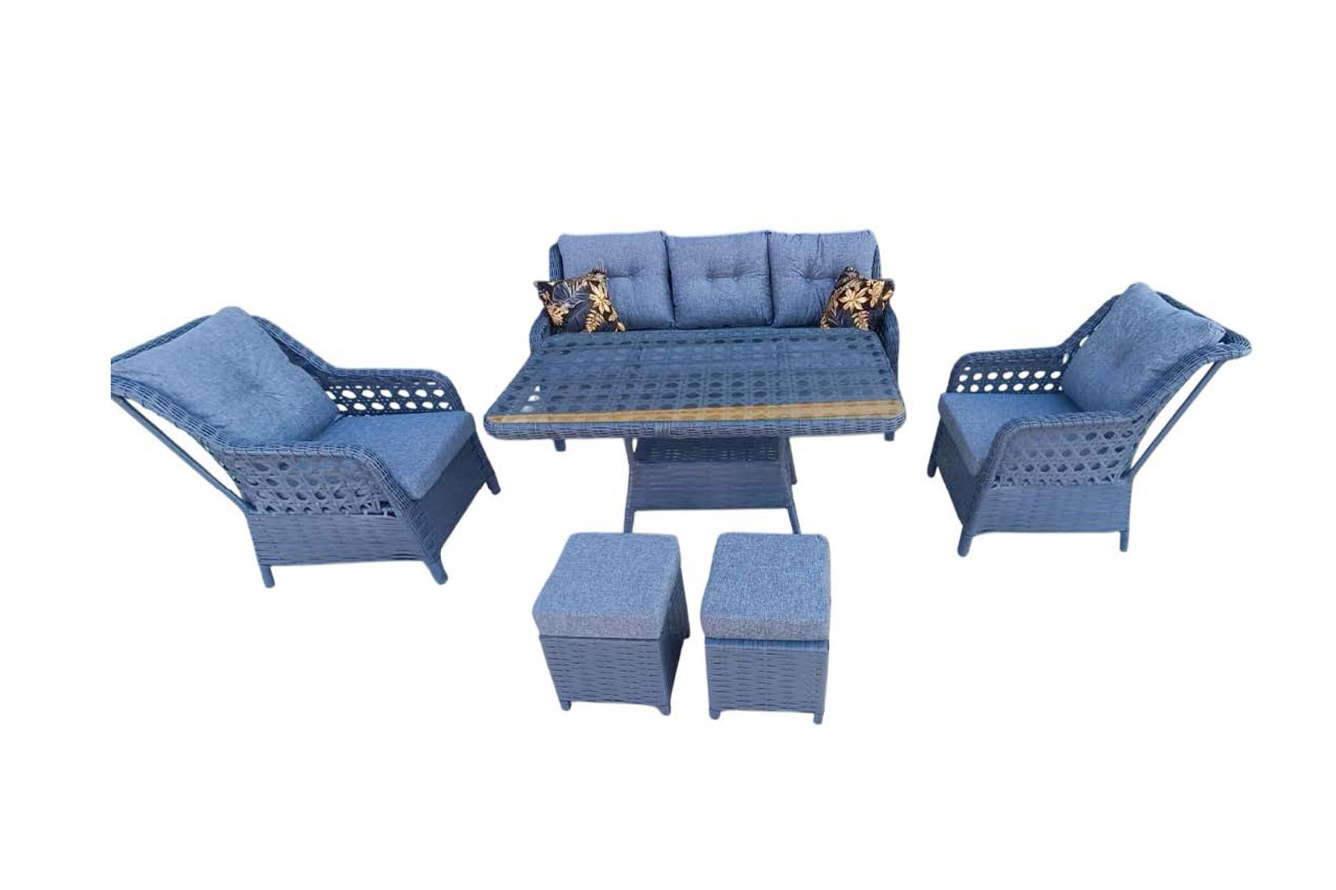 Kapadokya Rattan Bahçe Masa Seti