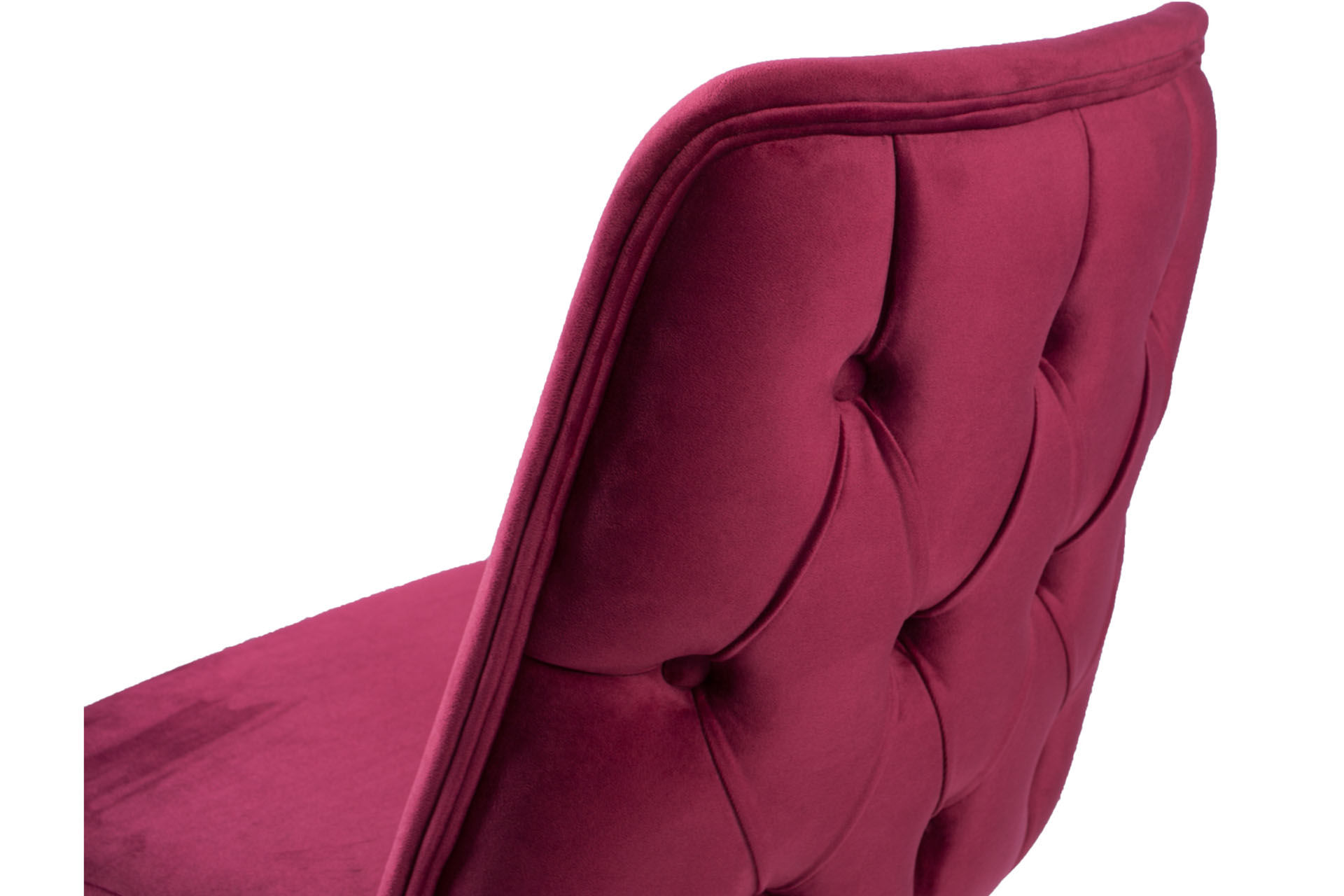 Rosso Kapitoneli Sandalye Bordo