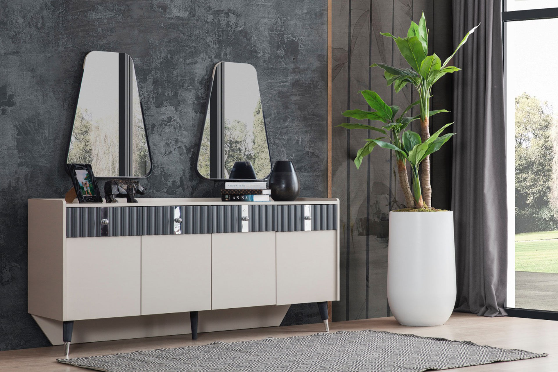 Polo Yemek Odası Takımı Kumtaşı