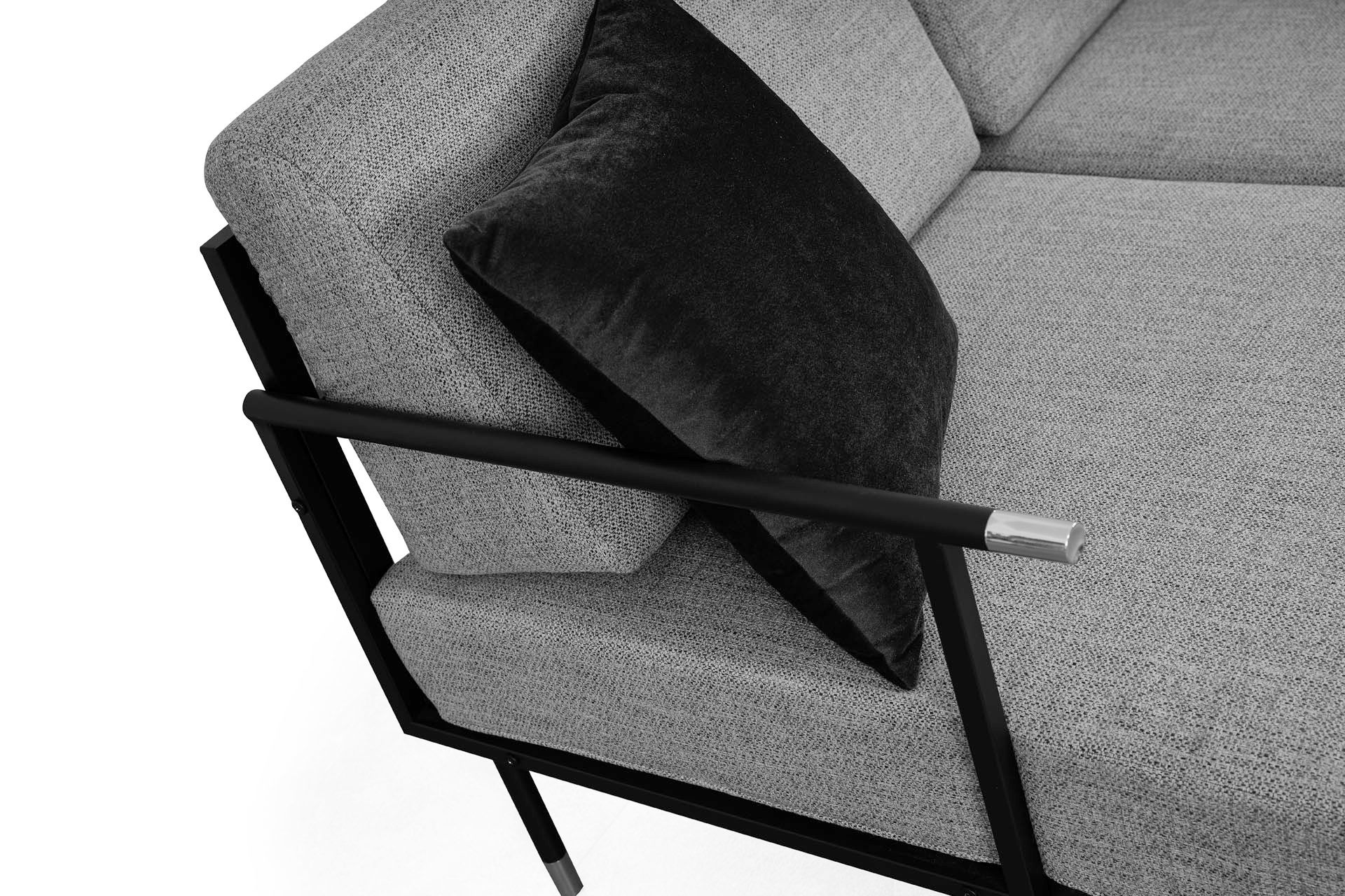 Lina Köşe Koltuk Silver