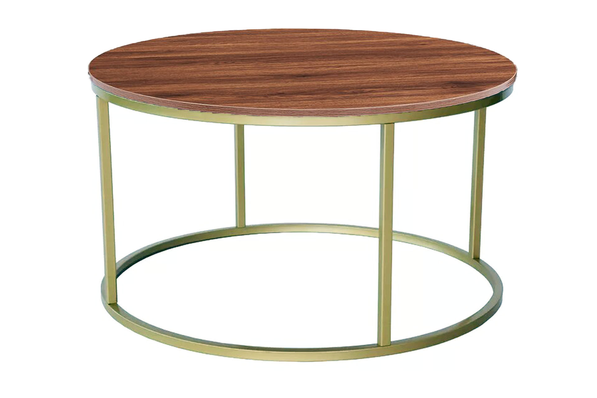 Lone Orta Sehpa Ceviz-Sarı