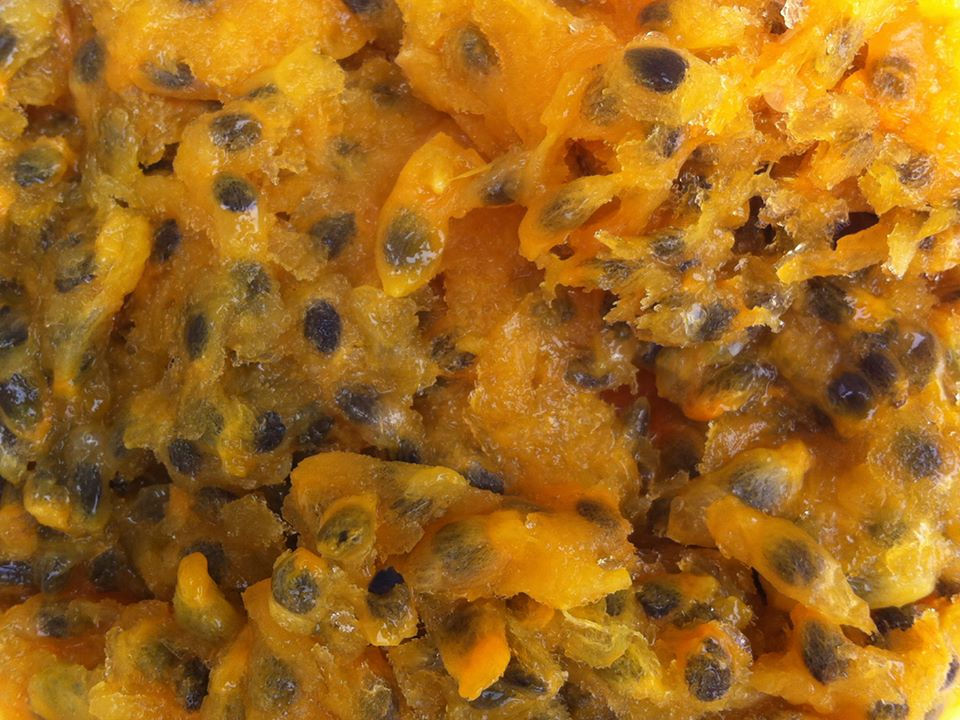 Maracuya con semillas