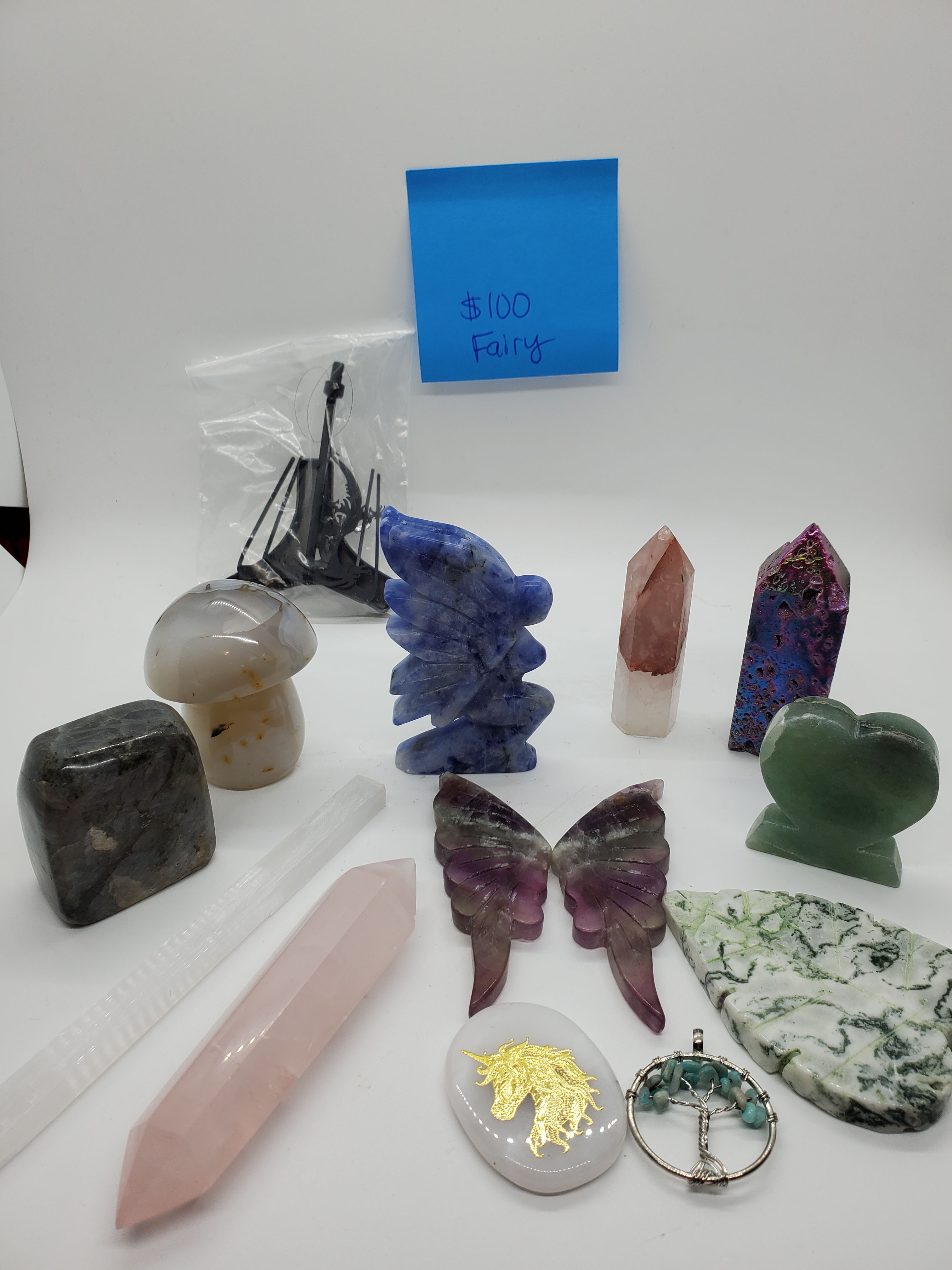 Fairy inspired crystal box