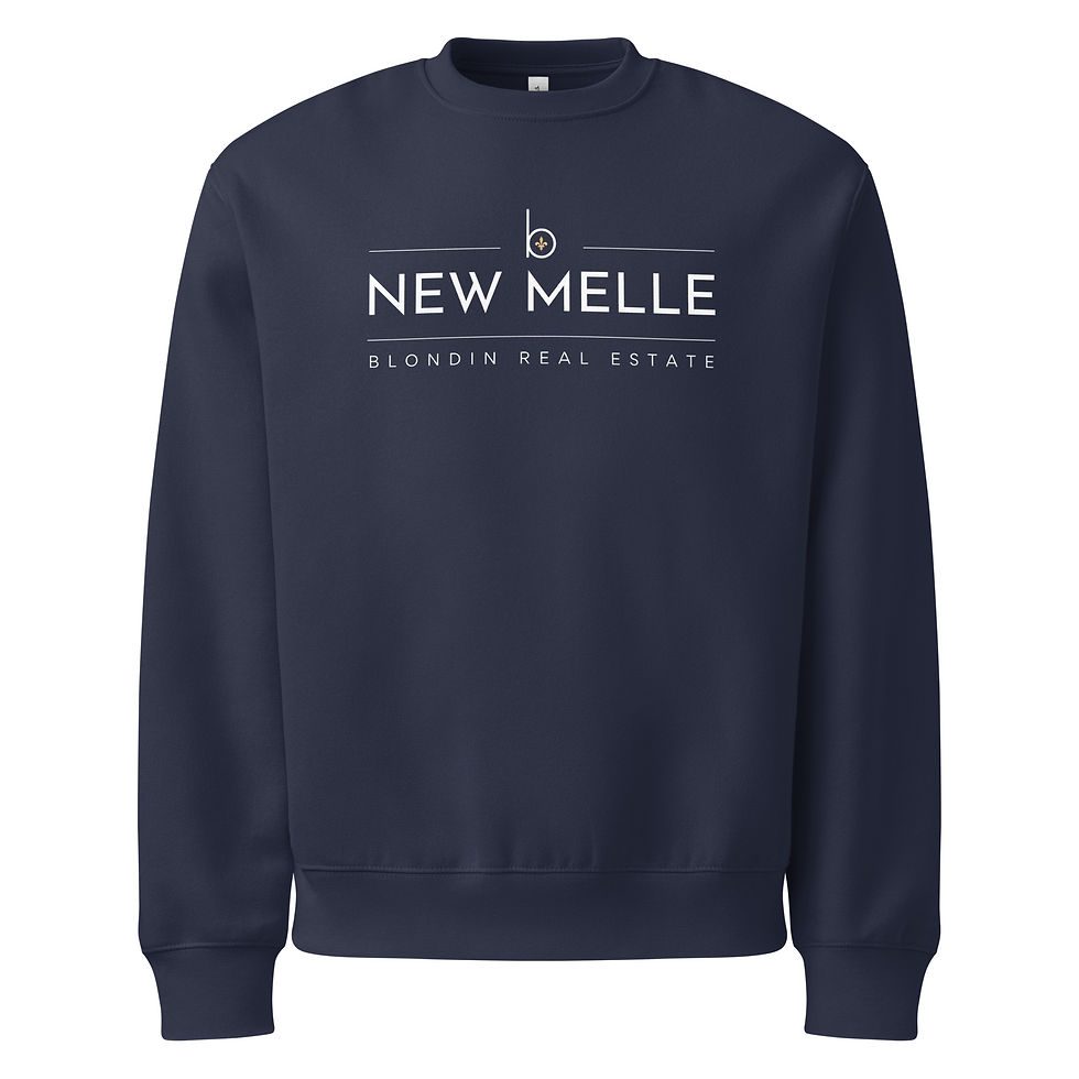 Thumbnail: Blondin New Melle Oversized Heavyweight Sweatshirt