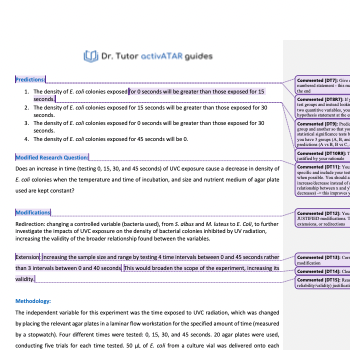 Thumbnail: Biology Student Experiment activATAR Guide - QCE