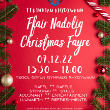 Ffair Nadolig ** Christmas Fayre