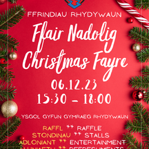 Ffair Nadolig 2023 Christmas Fayre