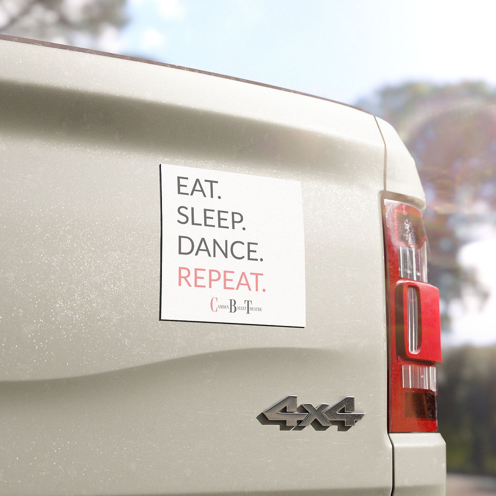 Thumbnail: Car Magnet - Eat Sleep Dance Repeat - Perfect Gift for Dancers