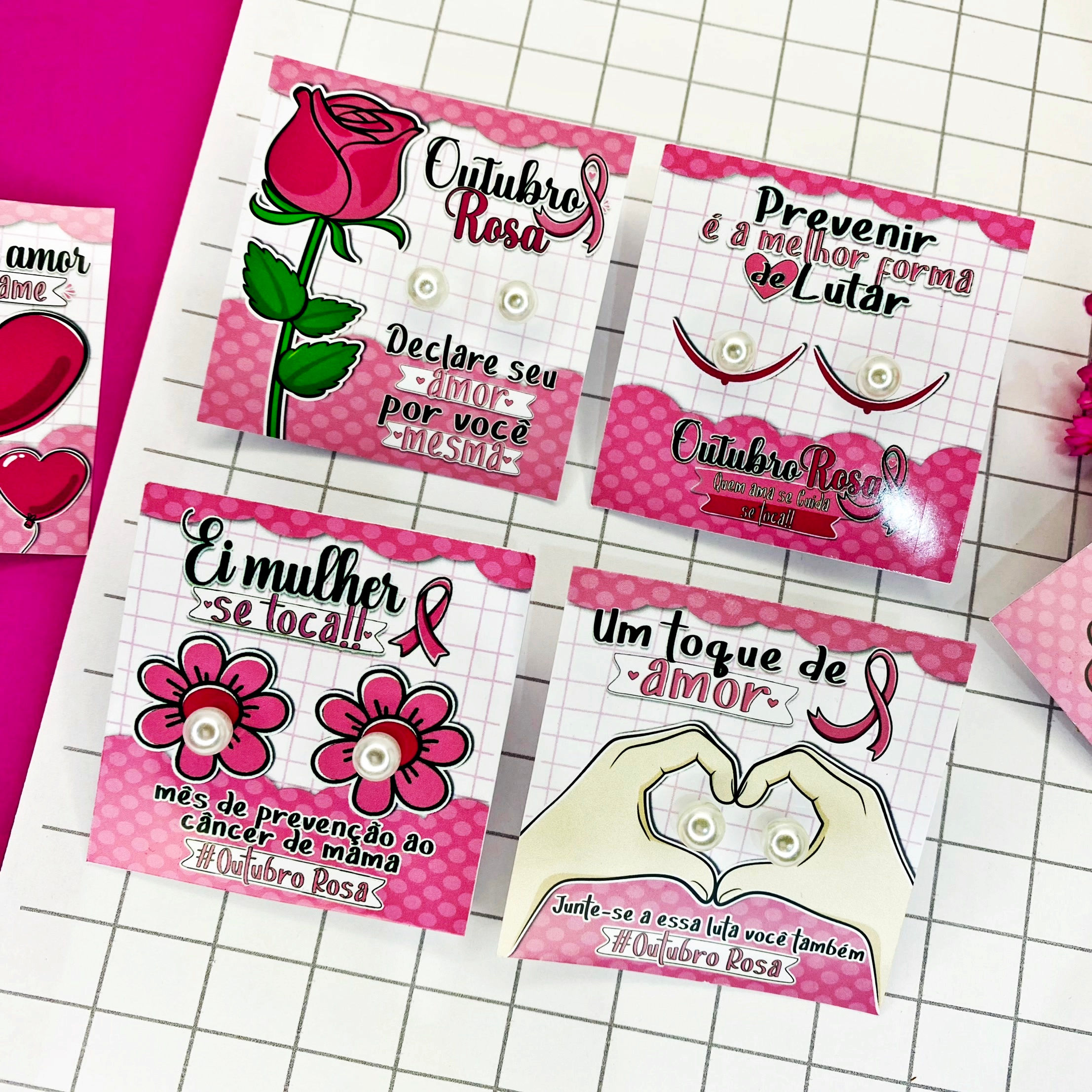 Out Rosa - Tag Brinco  - 23