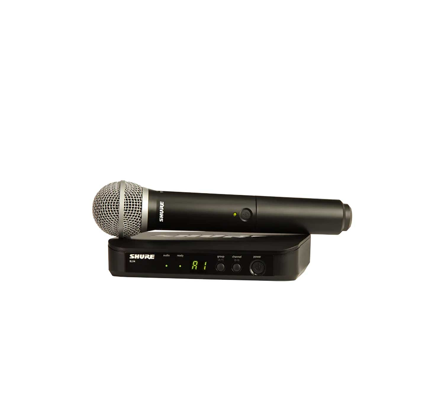 Shure BLX24/PG58 Micrófono Inalambrico De Mano Con Capsula PG58