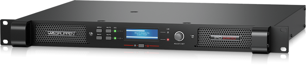 Miniatura: Lab Gruppen IPD2400 Amplificador Compacto De 2400 W