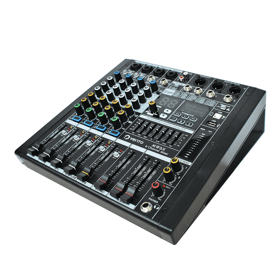 Miniatura: Vento MW6X Mezclador Pasivo 6 Canales Con Interfaz Y Efectos