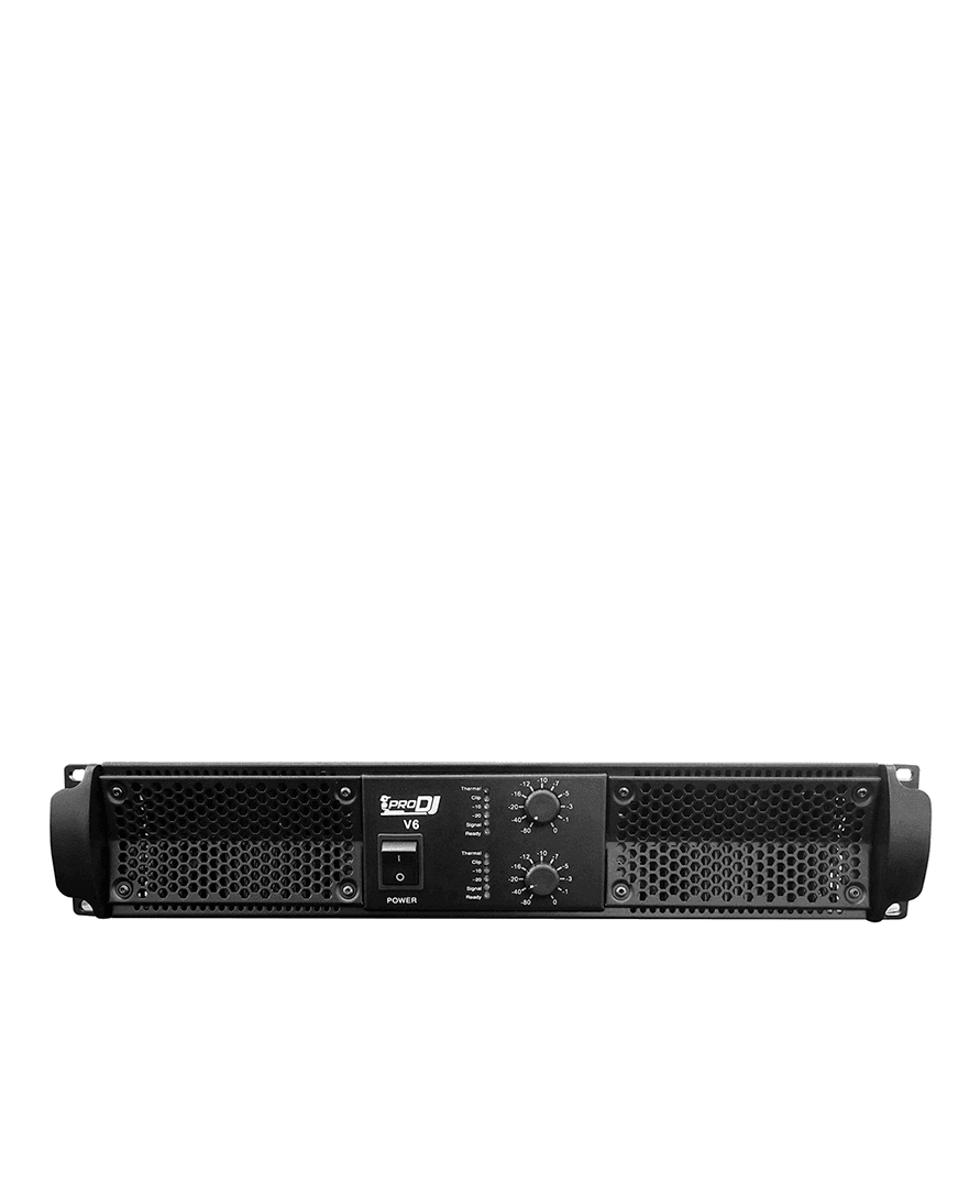 Pro Dj V6 Amplificador De Audio De 2 Canales