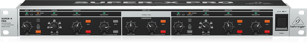Miniatura: Behringer CX2310 V2  Crossover Estéreo Con Salida De Bajo