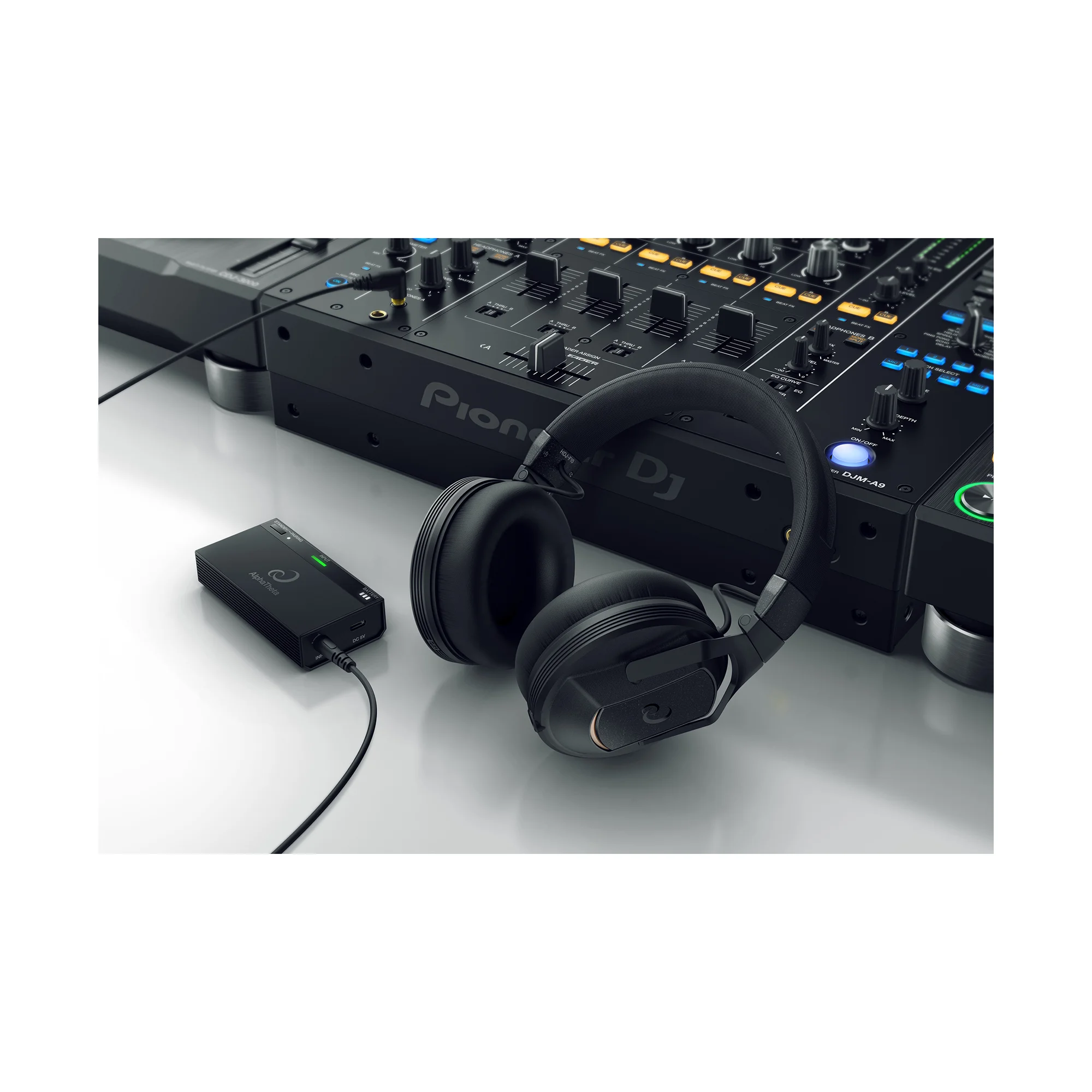 ALPHATHETA HDJ-F10-TX Auriculares Profesionales Para DJ